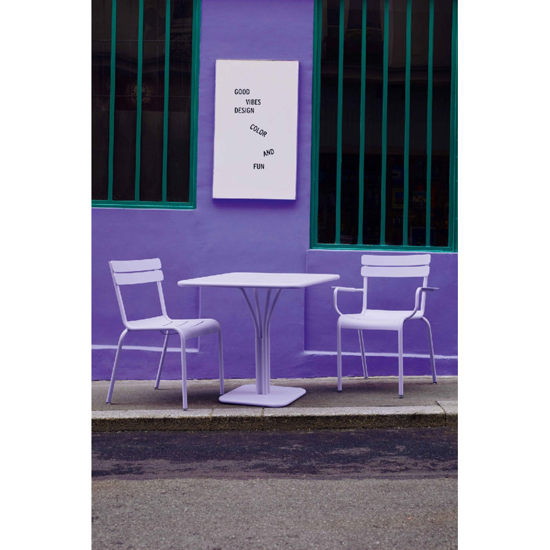 Luxembourg Outdoor Dining Armchair, Latte Beige