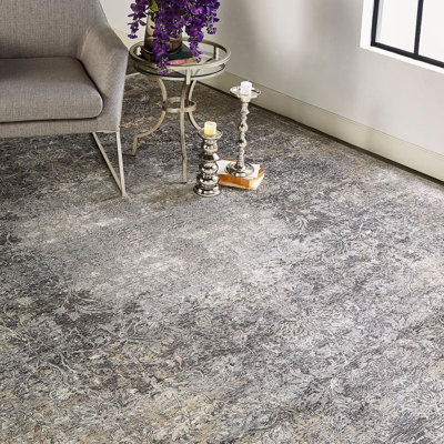 Viscose Oriental Indoor Rug