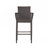 Lansdale Iron,Polyethylene (Pe) Wicker Outdoor 29.90'' Bar Stool-446008873