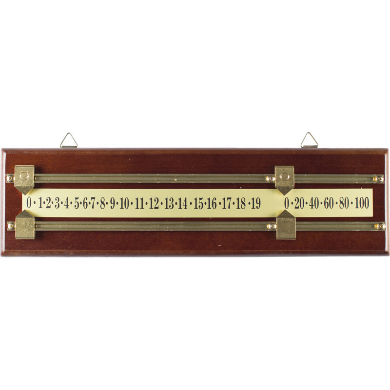 Cuestix Wood Pool Table Accessory, Wine
