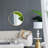 Gold Round Mirror, Circle Mirror with Frame-836936191