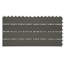 Gurlal Patio 30 x 60cm Wood-Effect Tile in Brown-1362603485