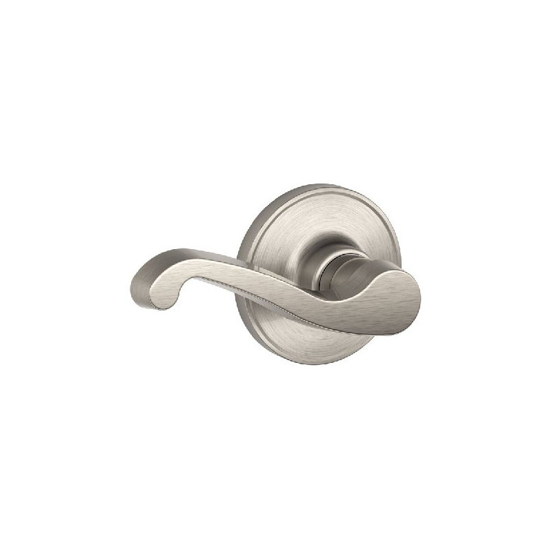 LaSalle Lever Hall and Closet Lock, Satin Nickel