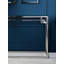 120cm Glass Top Console Table