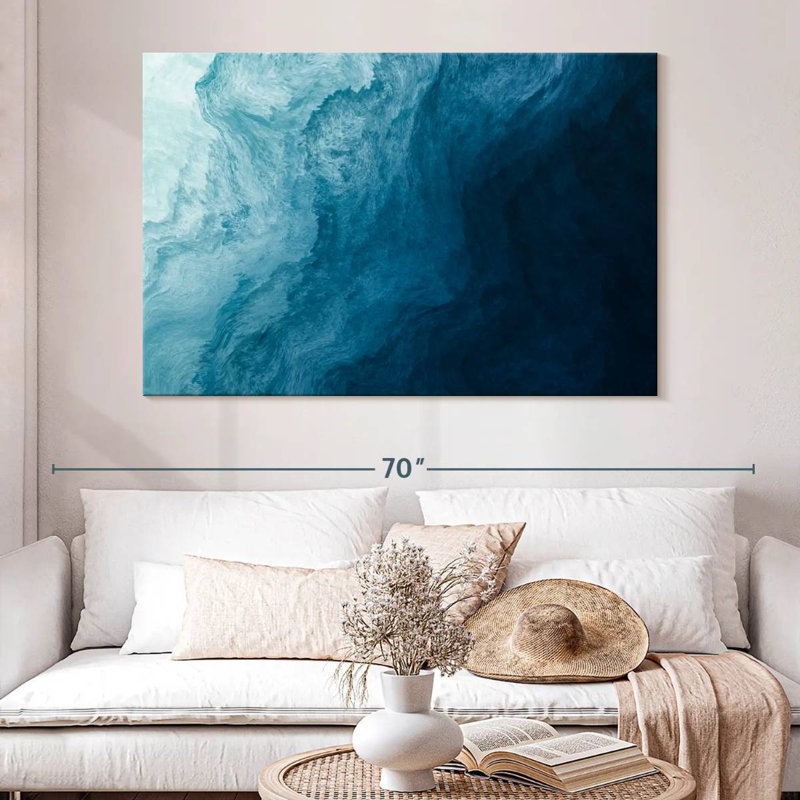 Avery Deep Ocean, 34" H x 51" W