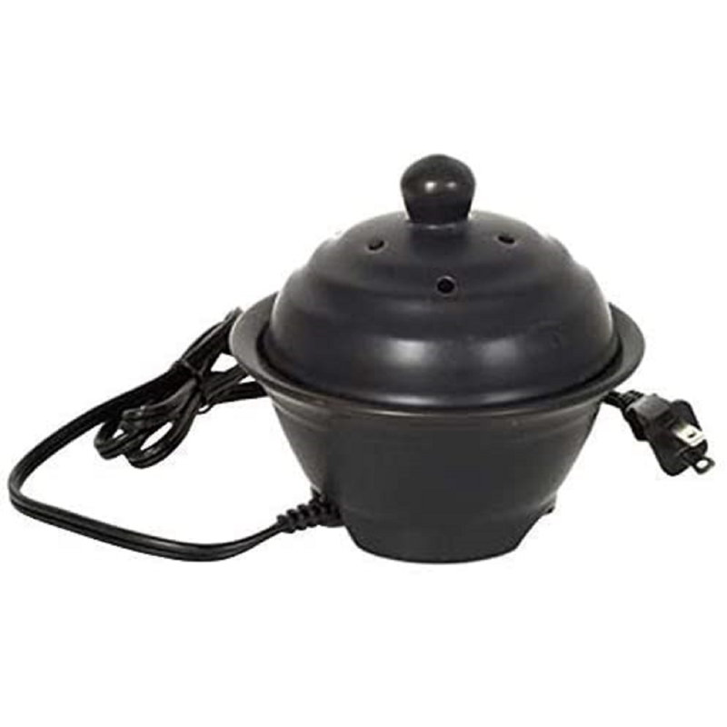 Réchaud en céramique noir électrique Potpourri