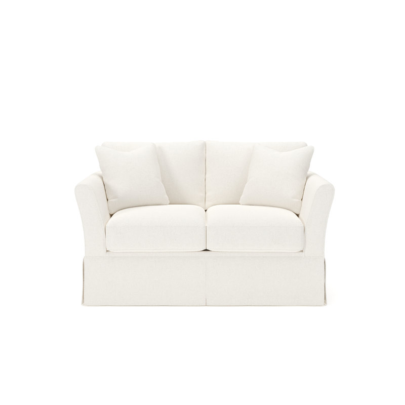 Shelby 63" Upholstered Loveseat, Apollo Alpaca Boucle