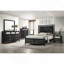 Commode de chambre à coucher à 1 tiroir de luxe Glam 1Pc