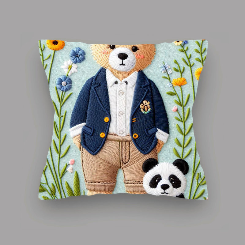 Reversible Throw Pillow