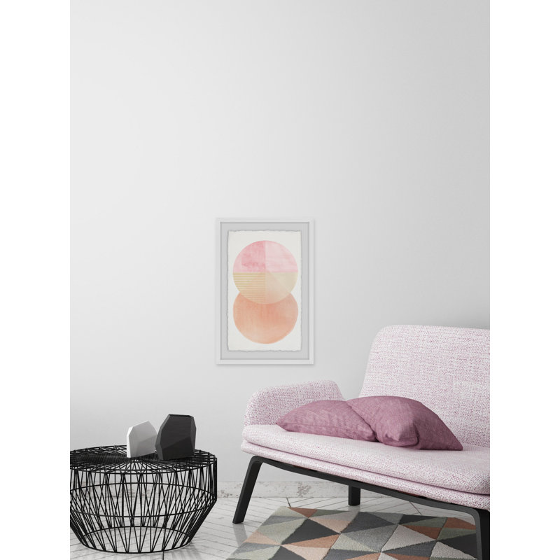 Circular Moons - cadre photo, reproduction d'art, H 12 po x l 8 po x P 1,5 po