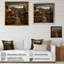 Jour de marché mexicain I - art mural mexicain pour le salon-1736359332-1736359331