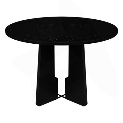 Round Dining Table For 4, Modern Kitchen Dining Table, 43 Inch Round Dining Table For Kitchen Living Room