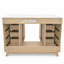 Freestanding Standard Free Standing Single Double Single Vanity Bathroom Vanity With Resin Top