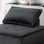 Canapé modulaire Basic, repose-pieds 3 pièces en velours 80 po Basic