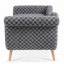 Canapé en tissu Classic Diamond