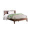 Ensemble de lit grand 5 pièces avec commode, commode, bois sablé à la main Finn