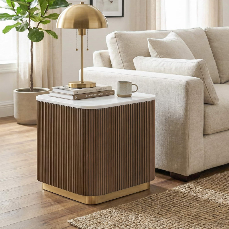 Table de bout contemporaine 1pc