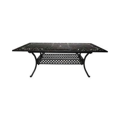 Dining Table Expandable - Aluminum With Copper Gloss Backyard, Porch, Deck, Patio Natural Color, Spacious Atmosphere Construction Finish Stylish Trait