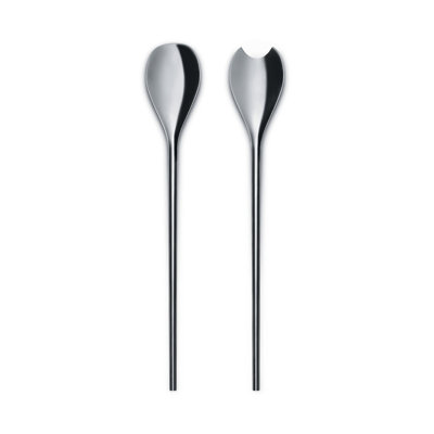 Human Stainless Steel Salad Servers