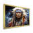 Gold Single Picture Framed
