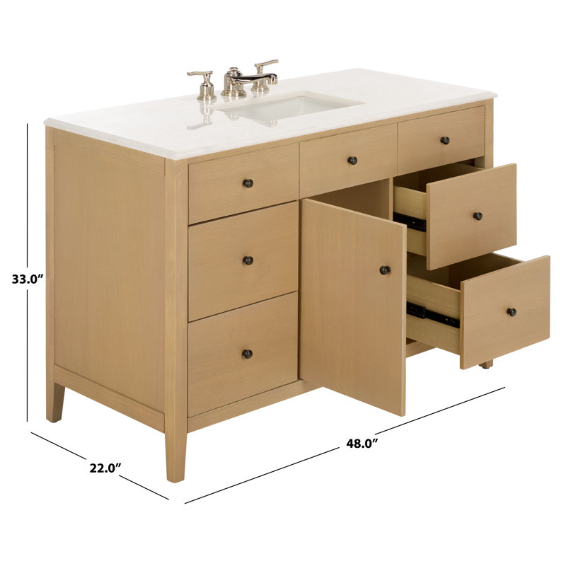 Oliviabella 48" Single Vanity, 48"