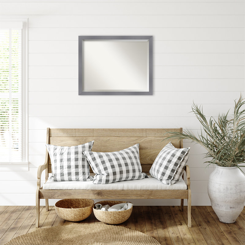 Miroir mural Edwin, Rectangle, 24,5 po x 30,5 po