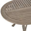 Mobilier de salle à manger en bois 70 po - Gracieux gris