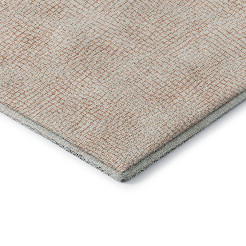 Premium Machine Washable Crumley AMF1058 Geometric Rug, Rectangle 1'8" x 2'6"
