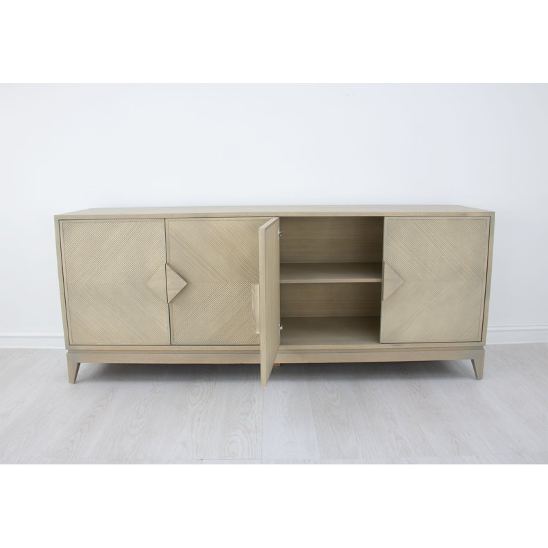 Ruby 84'' W Solid Wood Sideboard
