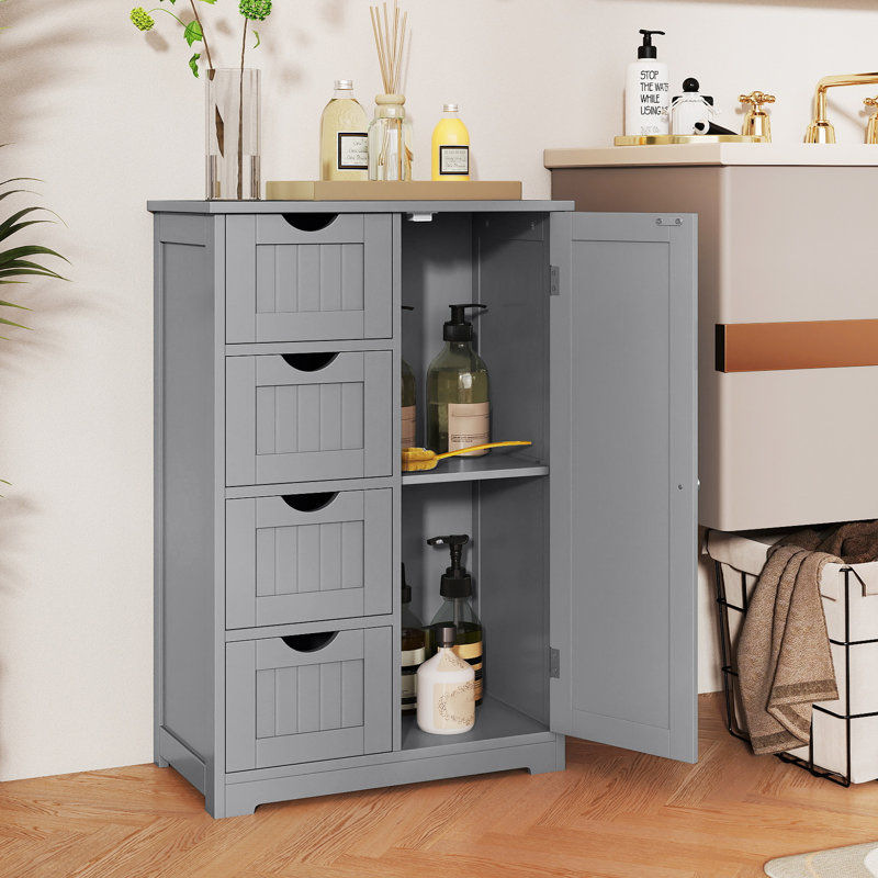 Sturdivant Bathroom Cabinet, Gray