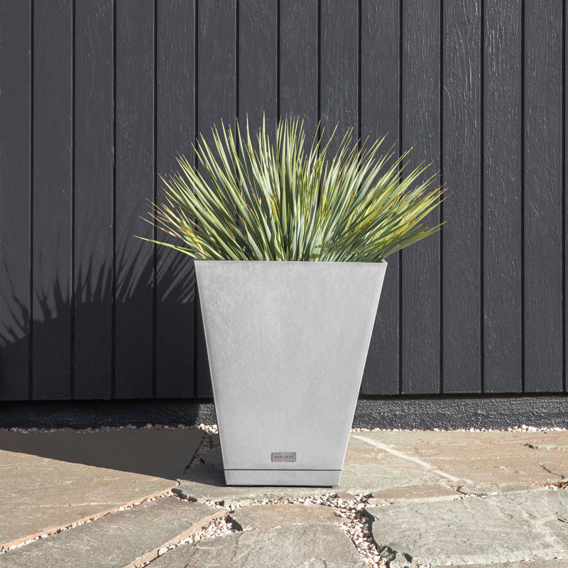Pure Series Nobleton Planter Saucer, Gray, 1'' H X 10'' W X 10'' D , 1