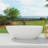 66.9'' x 33.46'' Soaking Solid Surface Bathtub