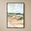 «Vermillion Landscape III» par Katrina Pete - impression sur toile-130878678-130878679