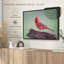 "Cardinal sur bois, art mural"-649057461