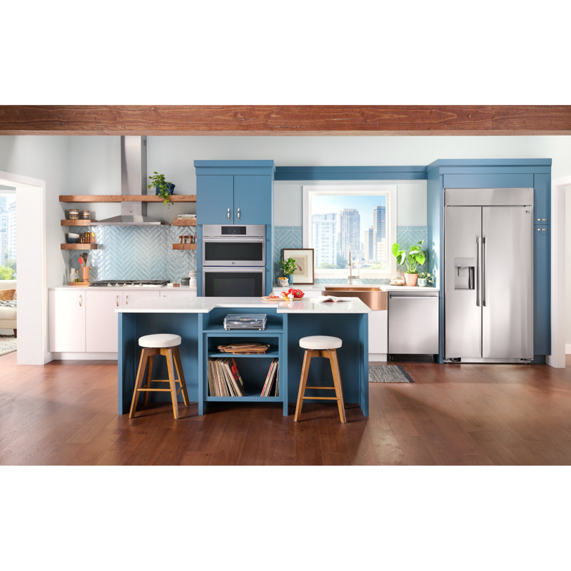 36" 600 CFM Ducted Wall Mount Range Hood with Nightlight, Wi-Fi, Remote Control Included, Gray, 36"
