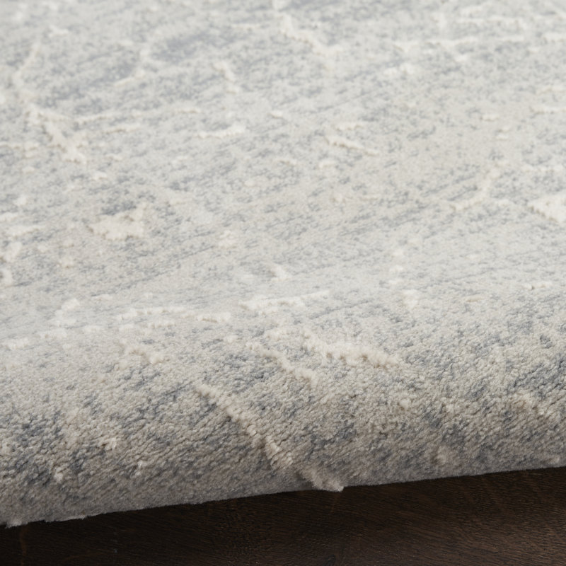 Zellmer Machine Woven Ivory Grey Indoor Rug, Rectangle 160 x 221cm