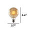Ampoule DEL E26 2500K COB
