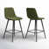 Seidman 26" Upholstered Low Back Counter Stool