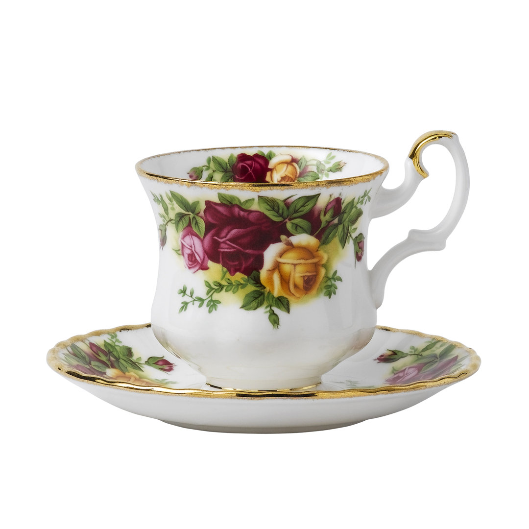 Royal Albert, Old Country Roses - Coffee Cup & Saucer