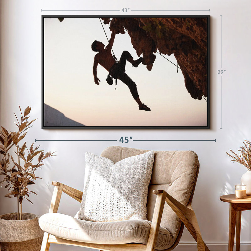 Impression sur toile d'escalade, H 29 po x l 43 po