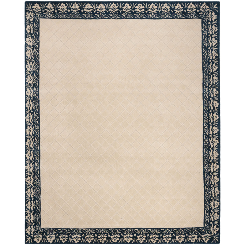 Tapis bleu marine Harrison, Rectangle 9 pi x 12 pi