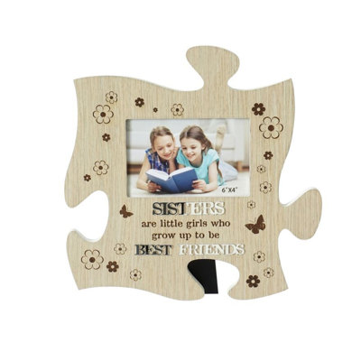 Cadre photo en placage de bois