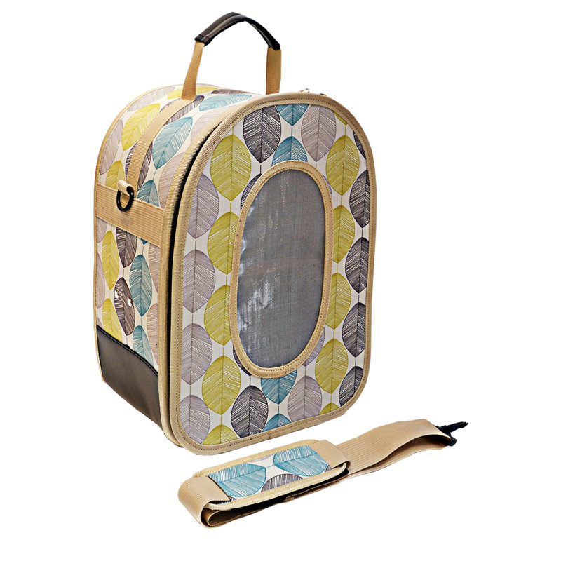 Charlyze 14.5'' Plastic Dome Top Travel Bird Cage with Perch