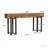 Rustic Console Table With Display Shelf, Perfect For Foyer Or Hallway, Combining Style And Functionality In A Compact Design.-1349554166