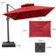 13' X 10' Rectangular Cantilever Umbrella, Weighted Base Included-39270882