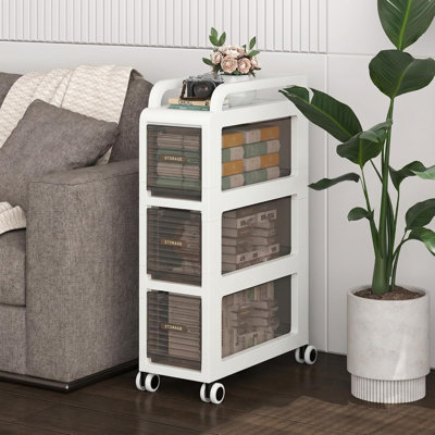 Plastic / Acrylic Freestanding Bathroom Cabinet