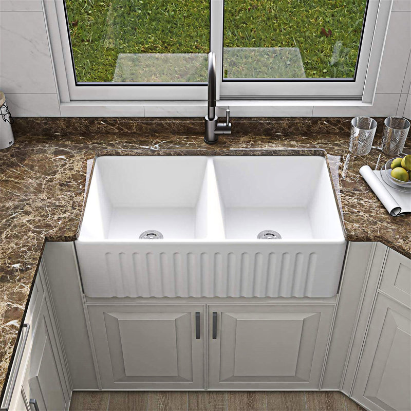 Farmhouse Apron Front Kitchen Sink