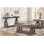 Table basse classique classique, avec base au fini chêne foncé, base courbée, 1 table basse de salon en bois
