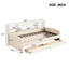 Lit de rangement simple tapissier beige avec tiroirs spacieux, plateforme luxueuse en velours, tête de lit et grands tiroirs pour la literie-1810255695