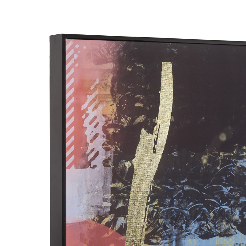 Red Dust Abstract Print
